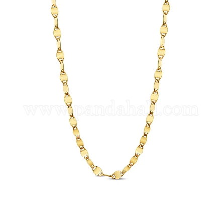 Shegrace 925 collier chaîne à maillons en argent sterling pour femme JN716A-1