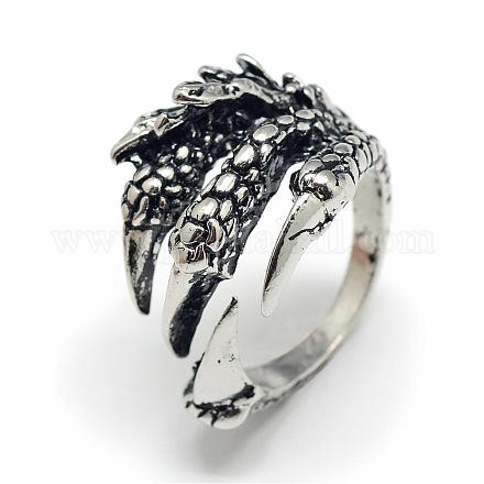 Adjustable Alloy Cuff Finger Rings RJEW-S038-017-1