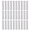 30Pcs Steel Spring, Stainless Steel Color, 50x9mm, Inner Diameter: 7mm