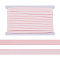 Polyester Ribbon, Underwear Accessories, Pink, 3/8 inch(10mm), about 27.34 Yards(25m)/Set