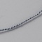 Cotton Size 8 Crochet Threads, Embroidery Floss, Mercerized Cotton Yarn for Lace Hand Knitting, Gray, 0.5mm, about 65.62~87.49 Yards(60~80m)/Skein
