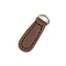 Leather Zipper Heads, Zipper Pullers, for Boot, Jacket, Luggage Bags, Handbags, Purse, Jacket Repairing, Camel, 35x15mm