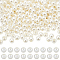 ABS Plastic Imitation Pearl European Beads, Large Hole Beads, Rondelle, Beige, 16x12mm, Hole: 8mm, 120pcs/set