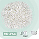 1000 Stück Messing-Crimpperlen&nbsp;KK-UN0005-29-3