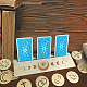 Natural Wood Card Stand for Tarot DJEW-WH0034-02C-4