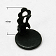 Brass Clip-on Earring Settings KK-I007-B-NF-3