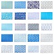 Tessuti per trapuntatura cuciti in misto cotone stampato DIY-WH0119-01-4