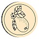 Joint de cire tête de timbre en laiton AJEW-WH0209-030-3