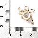 Латунные подвески KK-D378-11G-01A-3
