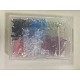 Charms in vetro verniciato a spruzzo trasparente bicolore GLAA-BC0001-06-1