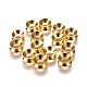 Brass European Beads X-KK-I060-G-1