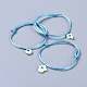 Adjustable Nylon Cord Bracelet Sets BJEW-JB04364-03-1