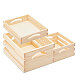 Деревянные ящики для хранения деревянных скворечников CON-WH0092-51-10