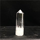 Décoration d'affichage à la maison en cristal de quartz naturel de tour de point PW23030646627-1