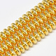 Electroplate Non-magnetic Synthetic Hematite Beads Strands G-Q465-29G-1