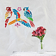 FINGERINSPIRE Parrot Stencil 29.7x21cm Macaw Parrot Bird Stencils for Painting Reusable Parrot Stencil DIY Art and Craft Stencils for Painting on Wood Paper Fabric Floor Wall DIY-WH0202-198-4