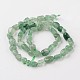 Filamenti naturali verdi quarzo fragola perline G-M347-10-2
