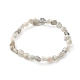 Bracelets extensibles en perles de labradorite naturelle pour enfants BJEW-JB06250-05-1
