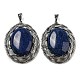 Gros pendentifs en lapis lazuli naturel G-C104-01C-AS-1