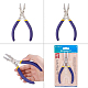 BENECREAT Double Nylon Jaw Pliers Jewelry Plier With Replacement Jaws PT-BC0002-13-6