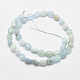 Chapelets de perles en aigue-marine naturelle G-F547-24-2