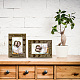 Cornici per foto in legno naturale per la festa della mamma AJEW-WH0292-037-5