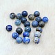 Natural Lapis Lazuli Round Ball Beads G-A127-8mm-15-1