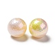 Placage uv perles en plastique abs irisé SACR-A001-05A-3