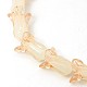 Chapelets de perles vernissées manuelles LAMP-G071-02-1