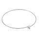 Текстурированный простой тонкий браслет для девушек и женщин BJEW-N013-005-2