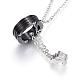 304 Stainless Steel Pendant Necklaces NJEW-H438-12A-3