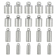 Unicraftale 304 Stainless Steel Cord Ends STAS-UN0016-72P-1