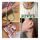 Cheriswelry 12 brins 12 couleurs brins de perles en argile polymère faites à la main CLAY-CW0001-06-7