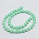 Natürliche Malaysia Jade Perlen Stränge X-G-A146-8mm-B06-2