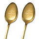 Stainless Steel Spoons Set AJEW-WH0253-005-1