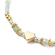 Verstellbare Nylonschnur geflochtenen Perlen Armbänder BJEW-JB05688-02-2