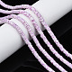Handmade Polymer Clay Beads Strands CLAY-R089-6mm-170-6