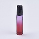10 мл стеклянный градиент цвета эфирного масла пустые бутылки с роликовым мячом MRMJ-WH0011-B04-10ml-1