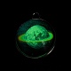Pendentifs boule de verre lumineuse thème galaxie GLAA-D021-01P-10-4