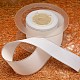 Проводной Grosgrain ленты для подарочной упаковке SRIB-L010-25mm-029-1
