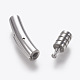 304 Stainless Steel Bayonet Clasps STAS-O114-050A-P-4
