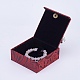 Boîtes de bracelet en bois OBOX-K001-05A-4