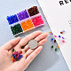 Transparent Acrylic Beads TACR-YW0001-6MM-03-6