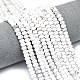 Natürliche Howlith Perlen Stränge&nbsp;G-P575-A32-6x4mm-1