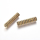 Brass Micro Pave Cubic Zirconia Beads ZIRC-L088-10A-G-1