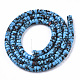 Chapelets de perles en turquoise synthétique TURQ-N215-01D-2