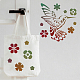 Plantillas de plantillas de pintura de dibujo reutilizables de plástico DIY-WH0172-130-4
