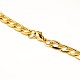 304 Stainless Steel Curb Chain/Twisted Chain Necklaces STAS-A028-N131G-3