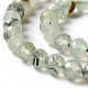 Natural Prehnite Beads Strands G-F717-11A-4