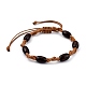 Ensembles de bracelets de perles tressées avec cordon de polyester ciré coréen ajustable BJEW-JB05438-3